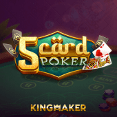 5 Card Poker on King Laro casino
