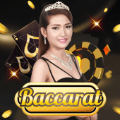 Baccarat A live table on King Laro casino
